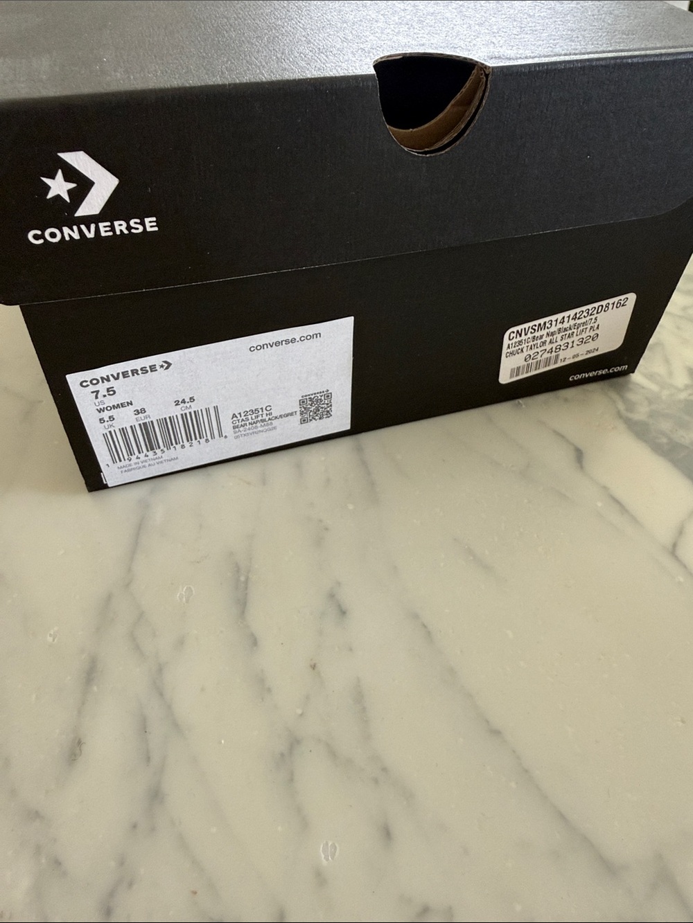 Original Converse Chuck Taylor All Star Lift Platform in leopard remix - Picture 7 of 7
